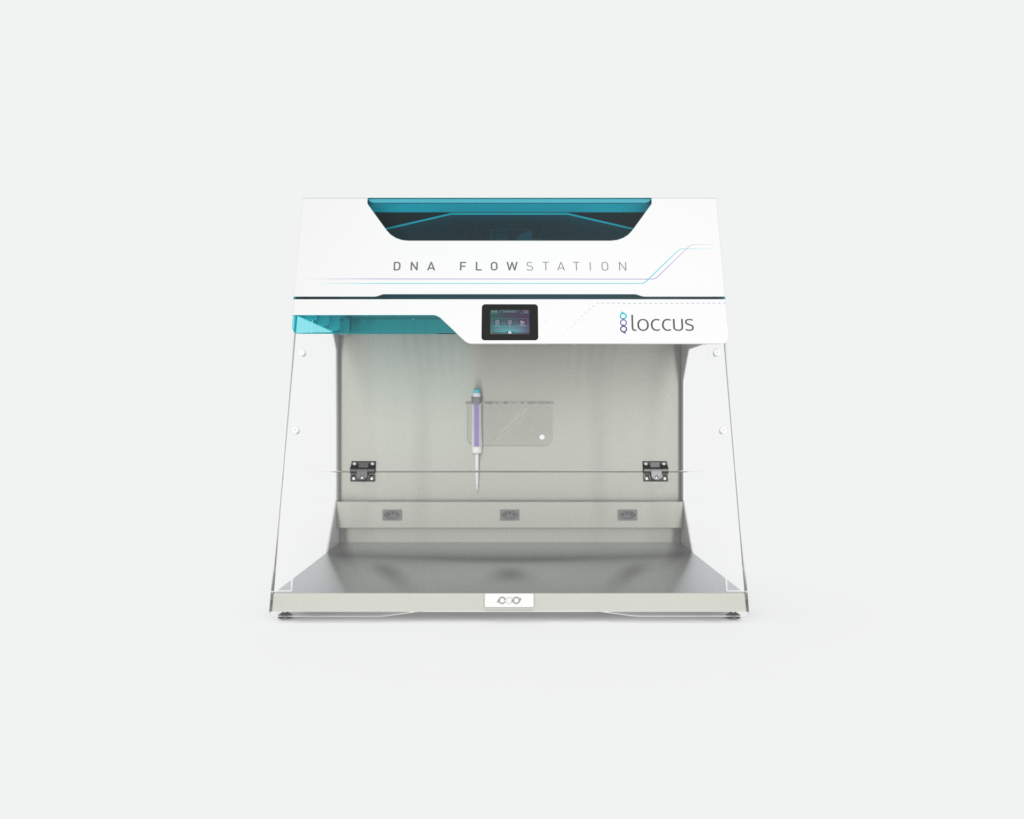 FlowStation – Cabine Asséptica para PCR-Frontal