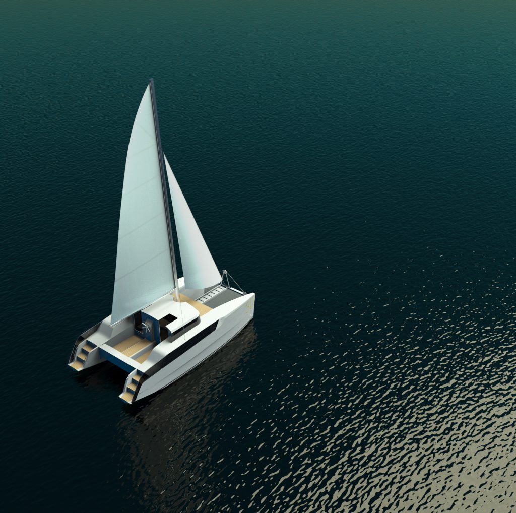 Catamaran - MyCat 30 Traseira